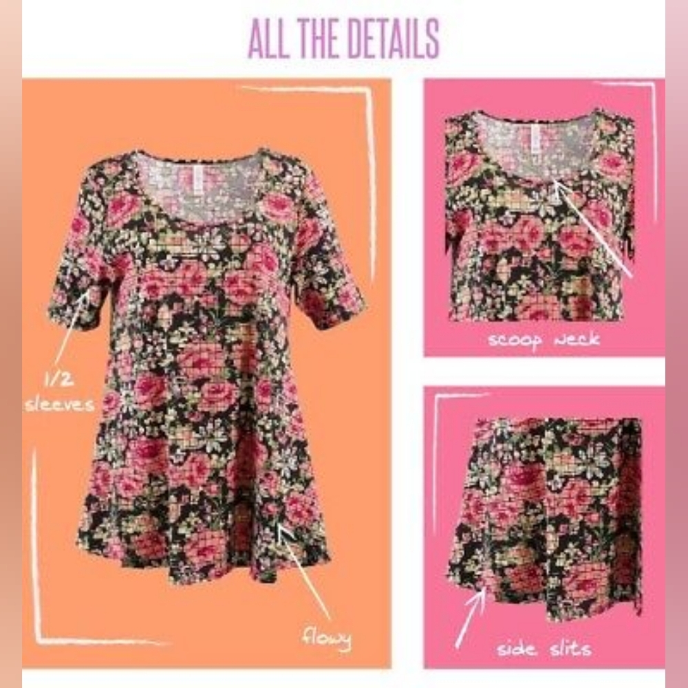 Disney Villain LuLaRoe Perfect Tee - Picture 4 of 7